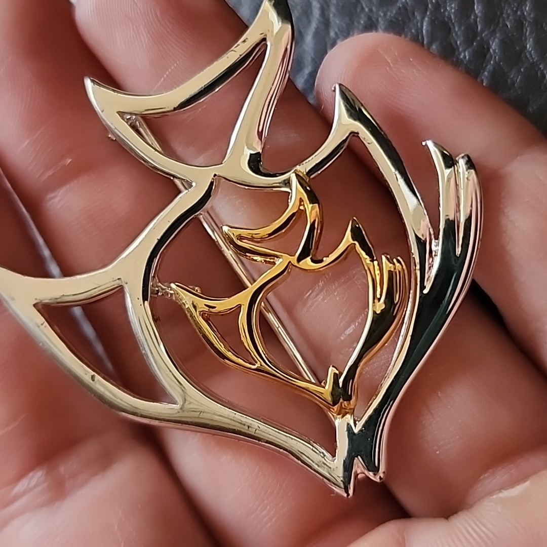 Vtg Danecraft Brooch 16$